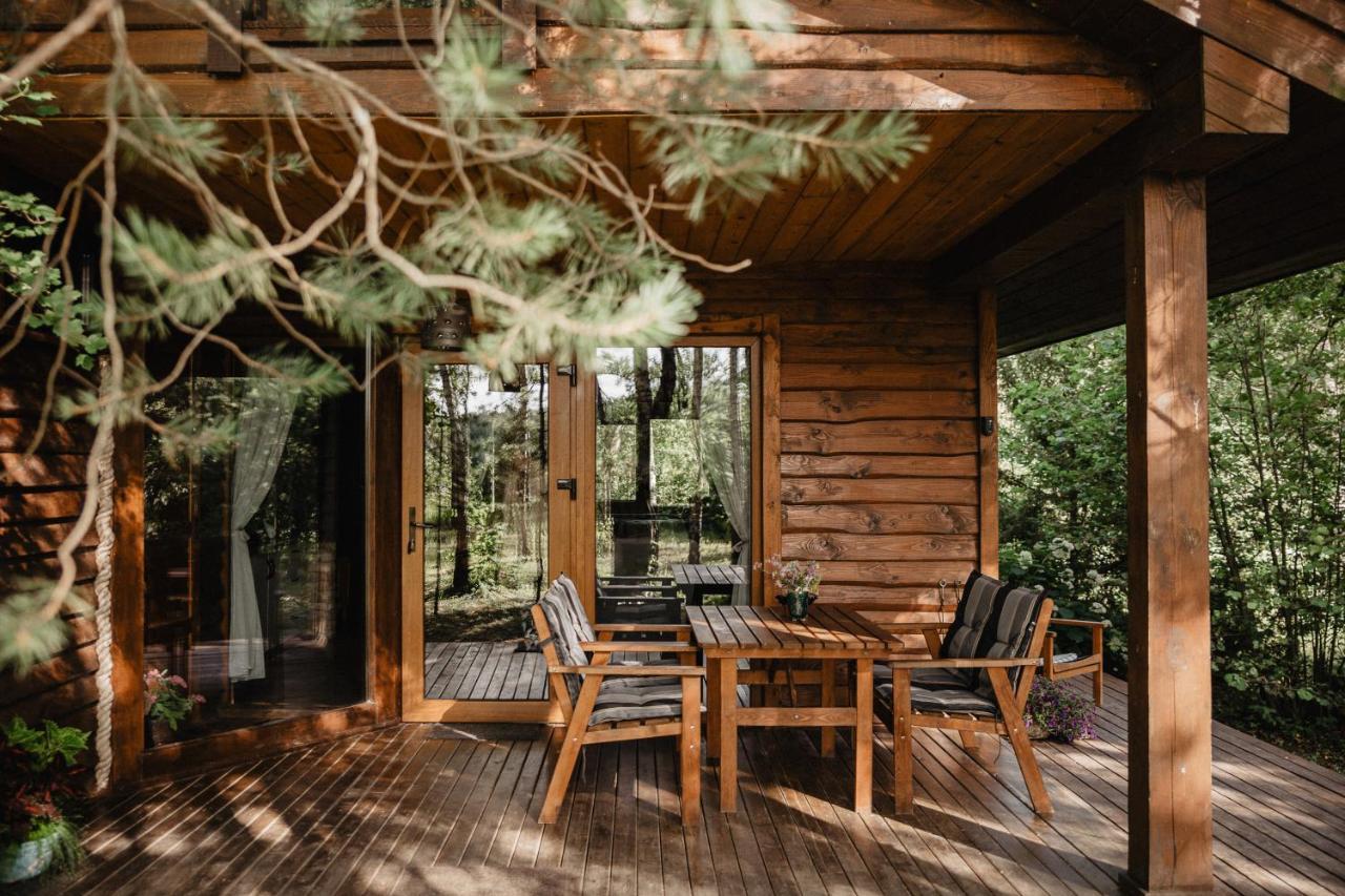 Beržų namelis - Birch cabin Kutsyuny Exterior foto