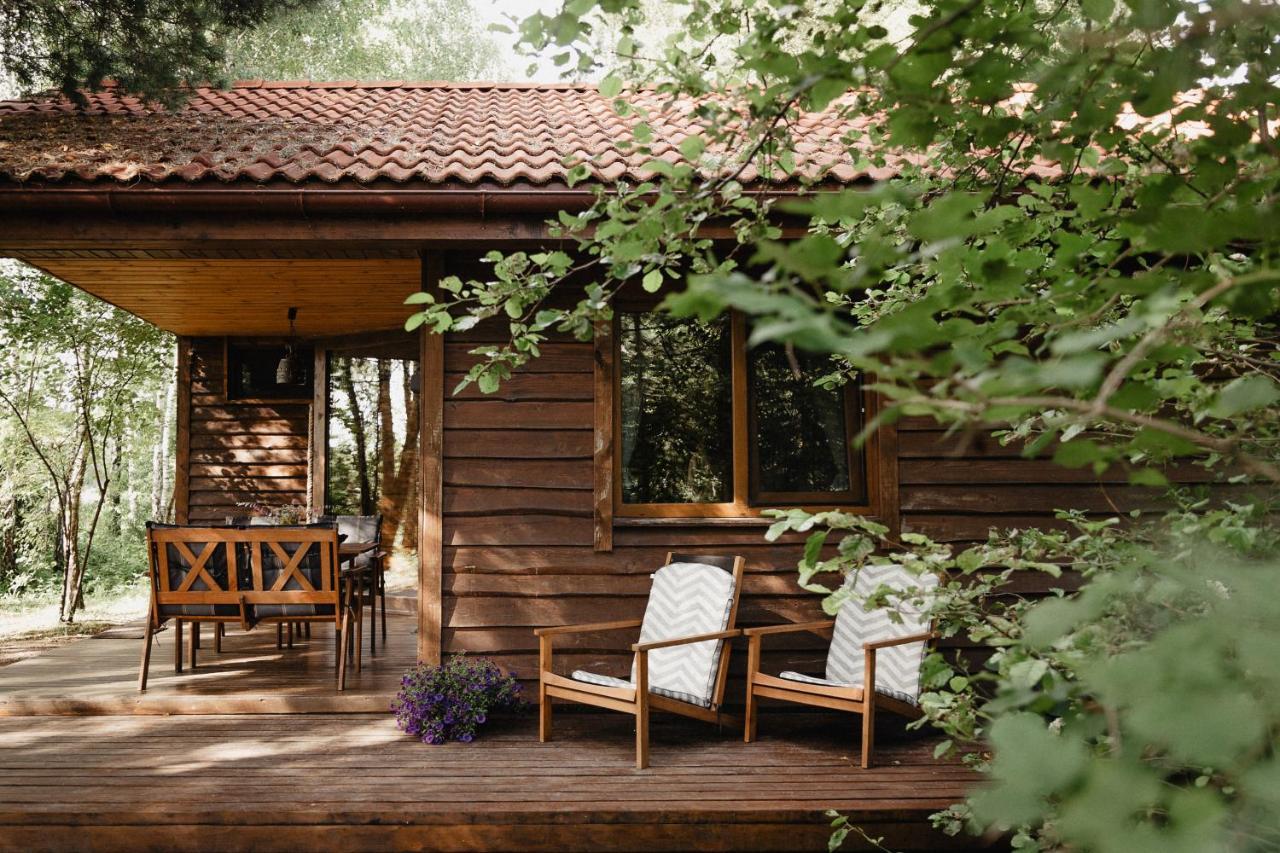 Beržų namelis - Birch cabin Kutsyuny Exterior foto