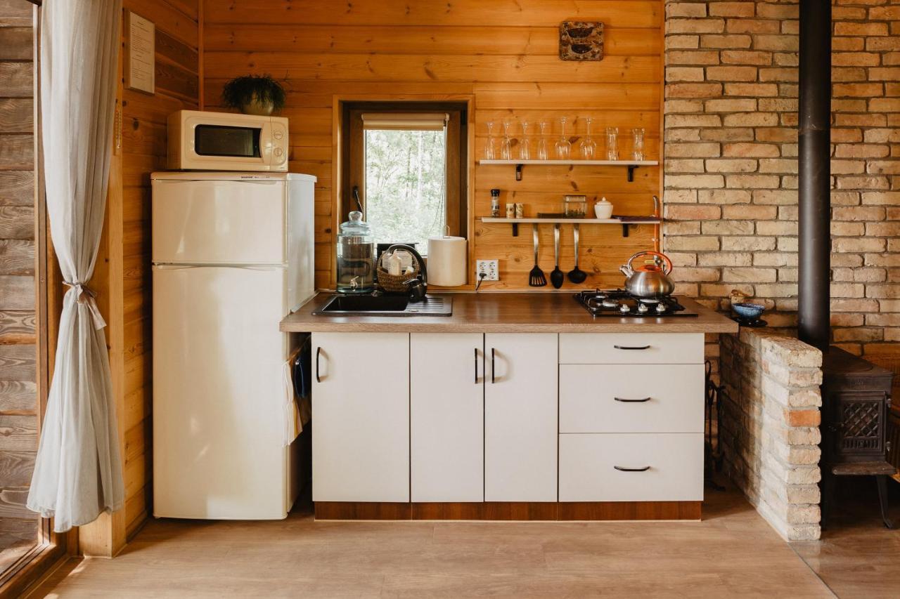 Beržų namelis - Birch cabin Kutsyuny Exterior foto
