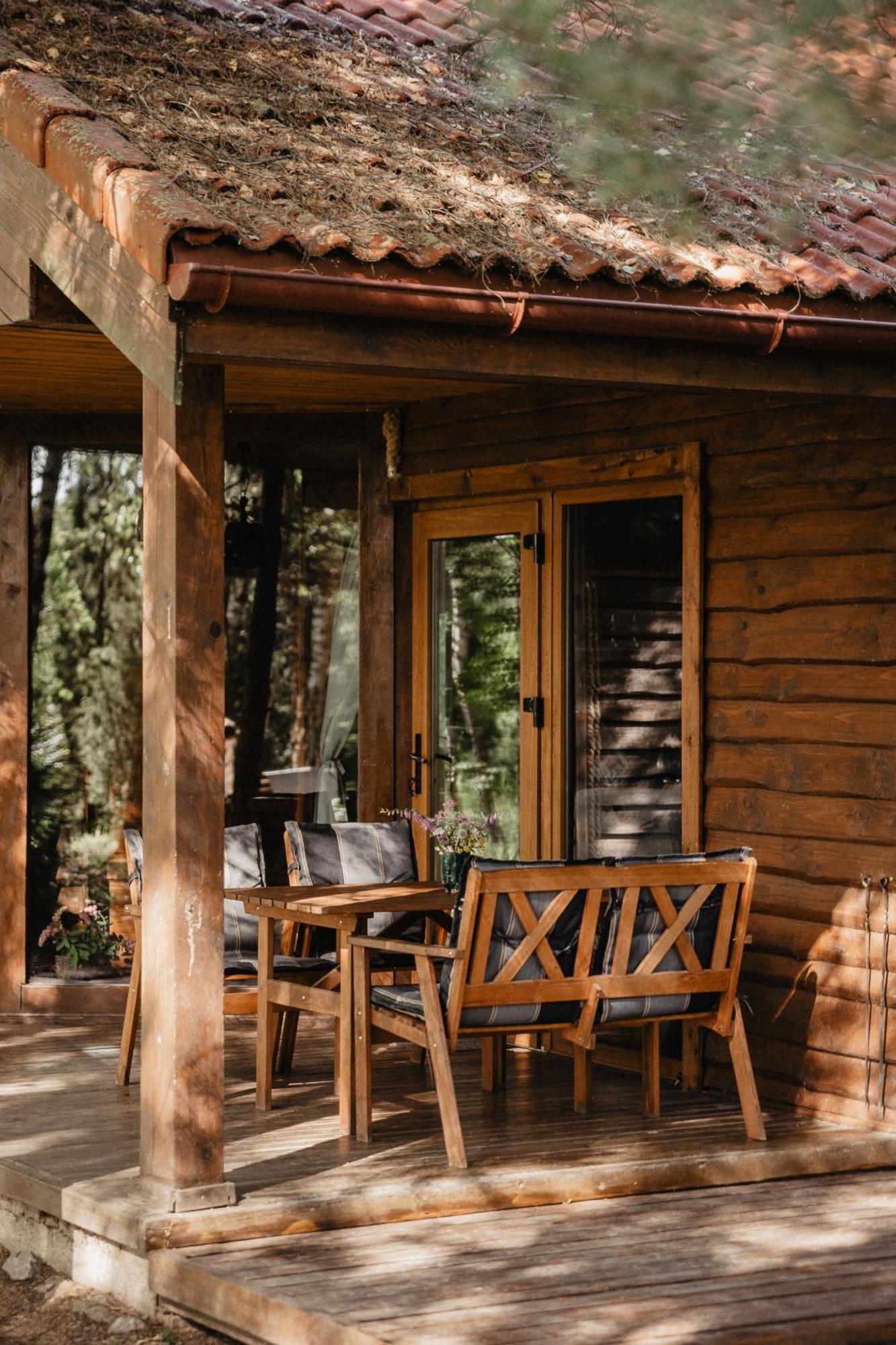 Beržų namelis - Birch cabin Kutsyuny Exterior foto